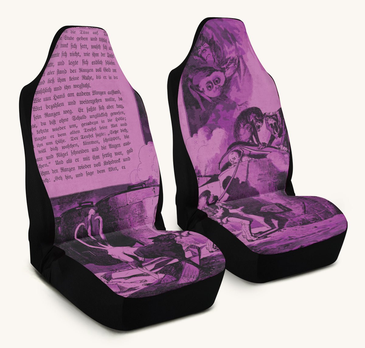 Brother of Fire and Folly Car Seat Cover - Jaded Lament