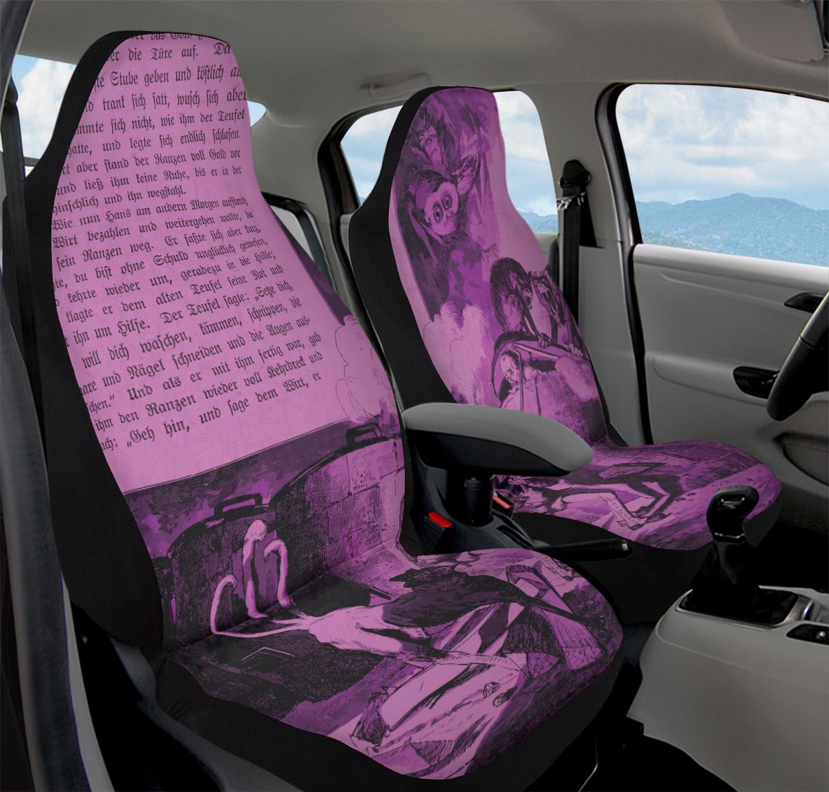 Brother of Fire and Folly Car Seat Cover - Jaded Lament