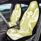 Call Upon the Star Green Car Seat Cover - Jaded Lament