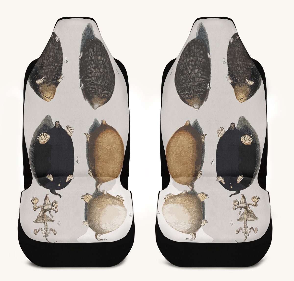 Check for Moles Car Seat Cover - Jaded Lament