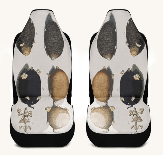 Check for Moles Car Seat Cover - Jaded Lament