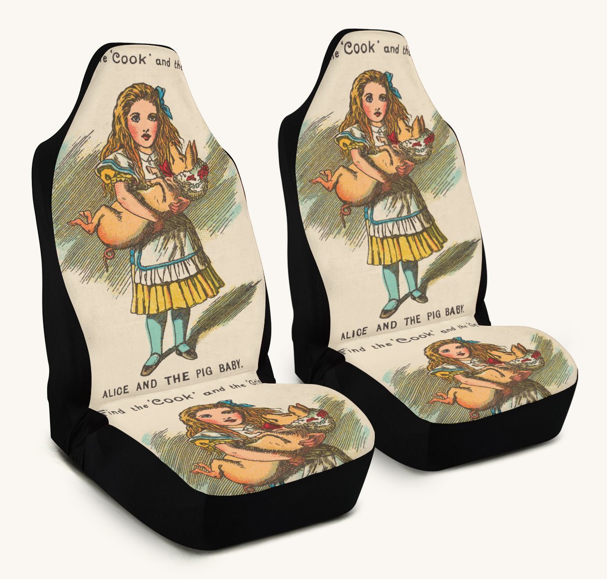 Cradle the Pig Car Seat Cover - Jaded Lament