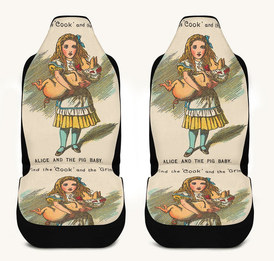 Cradle the Pig Car Seat Cover - Jaded Lament