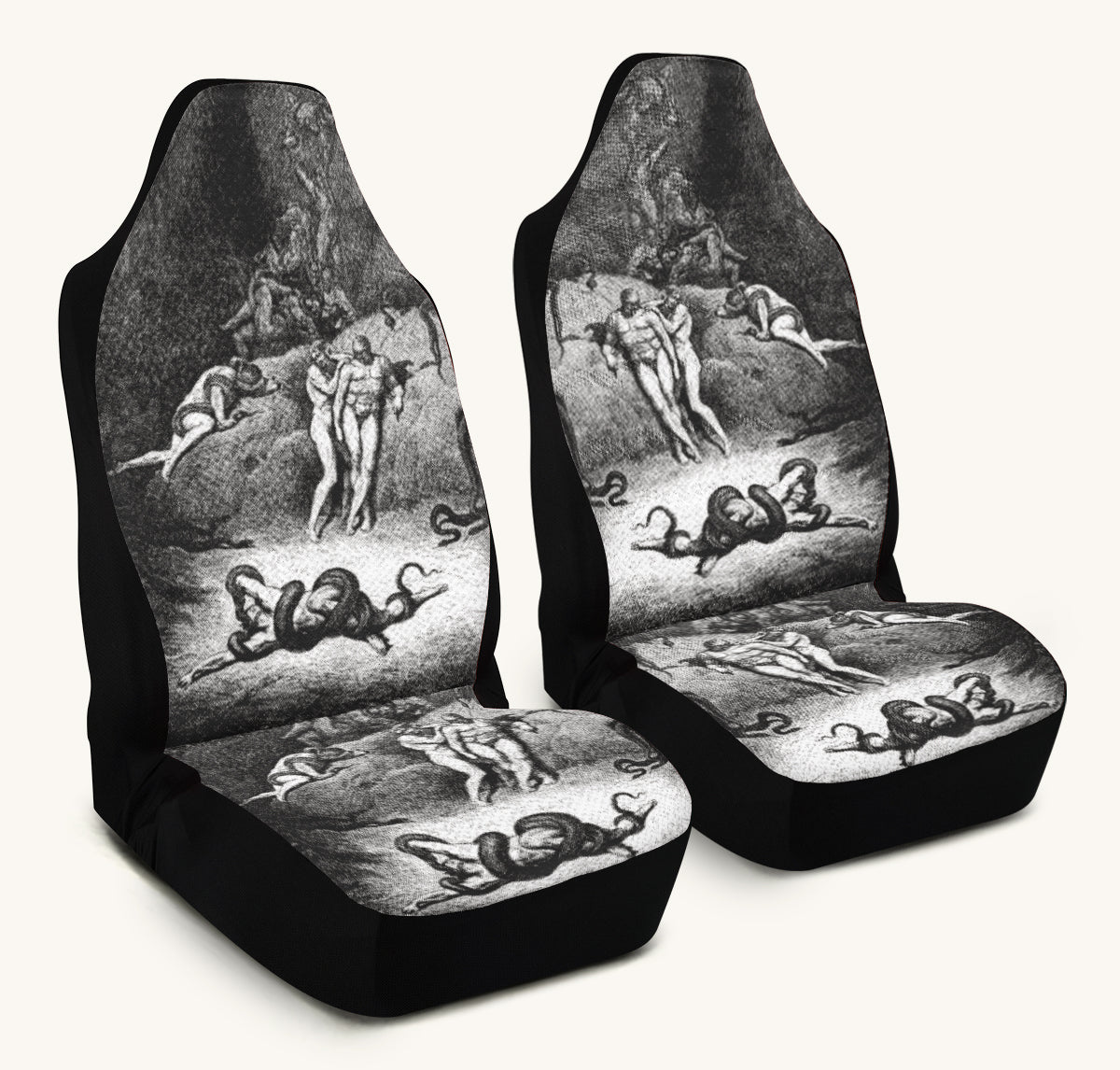 Dantes Inferno Car Seat Cover - Jaded Lament