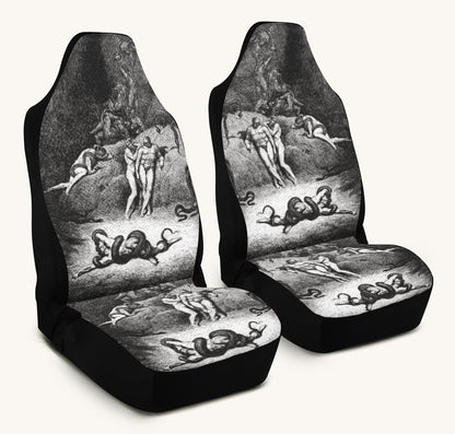 Dantes Inferno Car Seat Cover - Jaded Lament