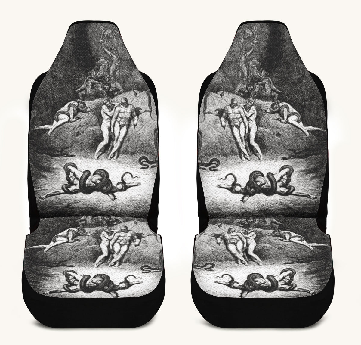 Dantes Inferno Car Seat Cover - Jaded Lament
