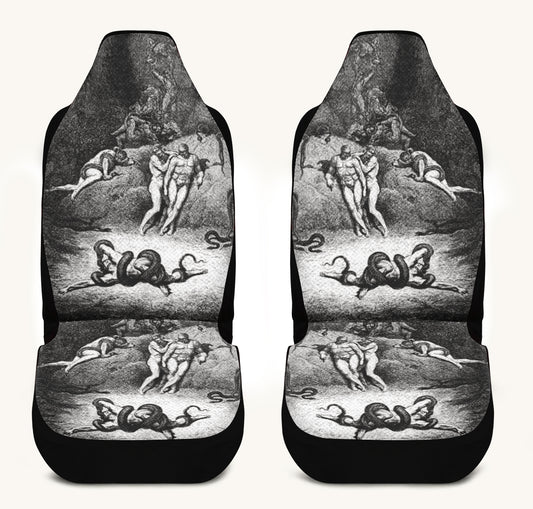 Dantes Inferno Car Seat Cover - Jaded Lament
