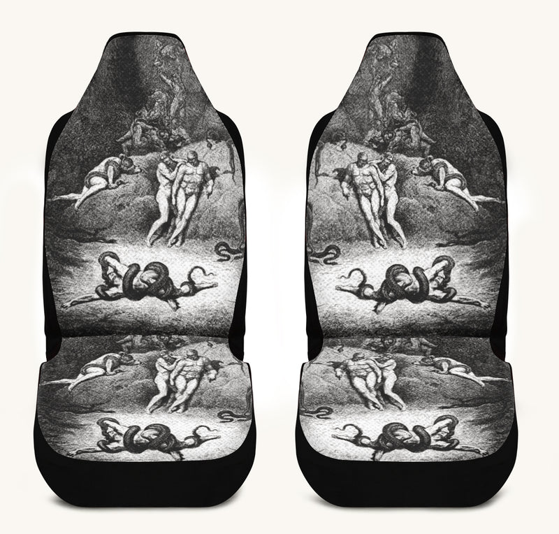 Dantes Inferno Car Seat Cover - Jaded Lament