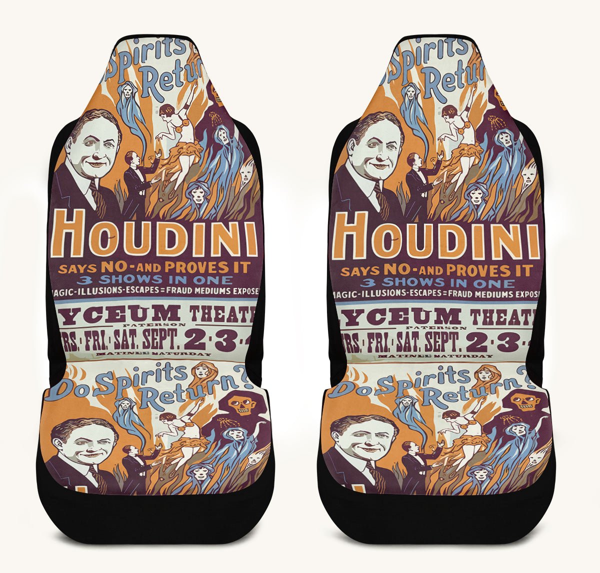 Do Spirits Exist Car Seat Cover - Jaded Lament