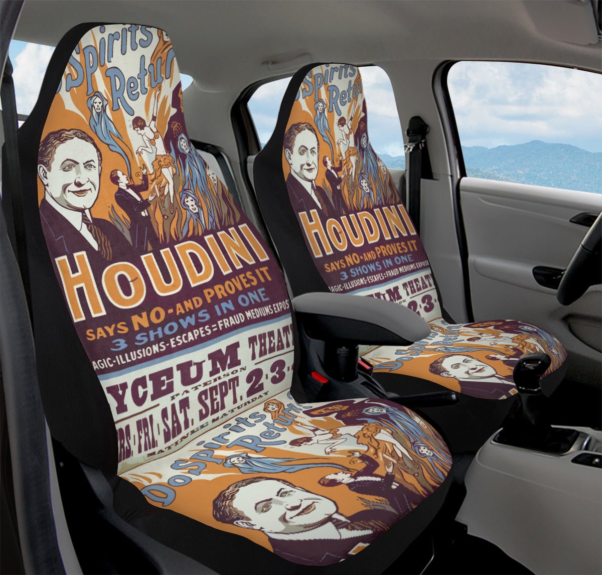 Do Spirits Exist Car Seat Cover - Jaded Lament