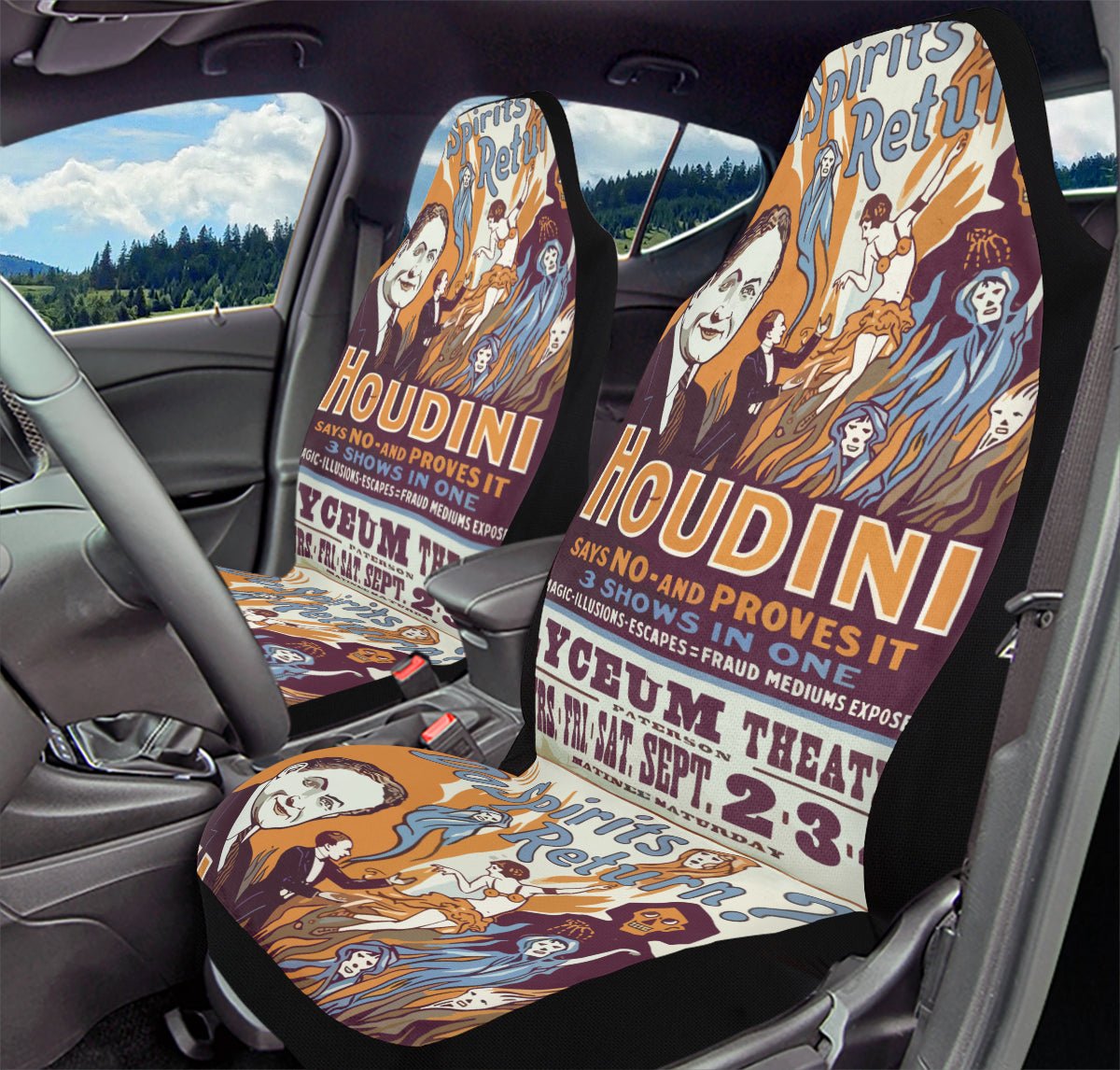 Do Spirits Exist Car Seat Cover - Jaded Lament