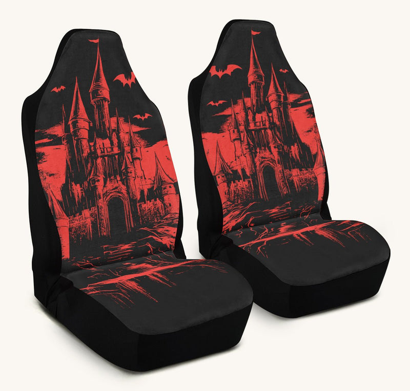 Draculas Castle Car Seat Cover - Jaded Lament