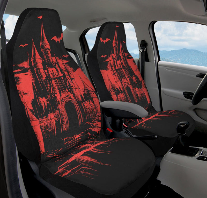 Draculas Castle Car Seat Cover - Jaded Lament