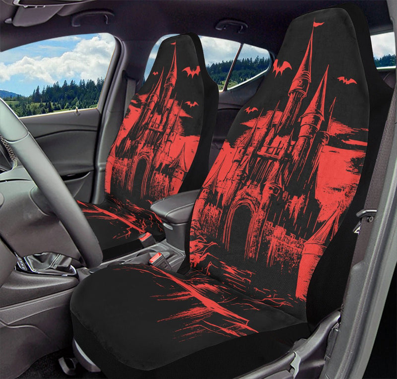 Draculas Castle Car Seat Cover - Jaded Lament