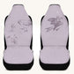 Feather And Cloud Car Seat Cover - Jaded Lament