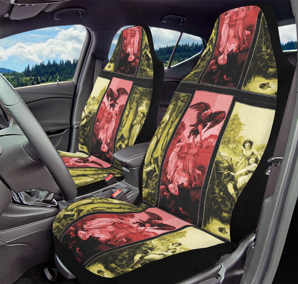 Friends Forever Car Seat Cover - Jaded Lament