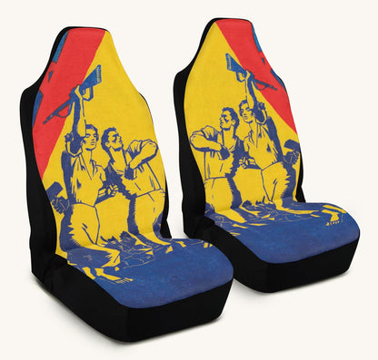 From the Ground We Rise Car Seat Cover - Jaded Lament