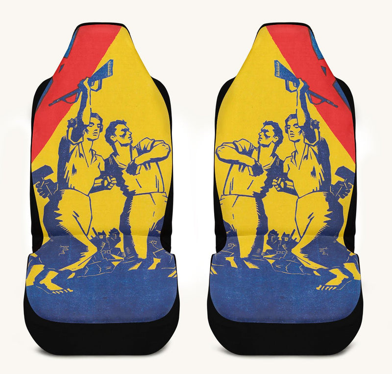 From the Ground We Rise Car Seat Cover - Jaded Lament