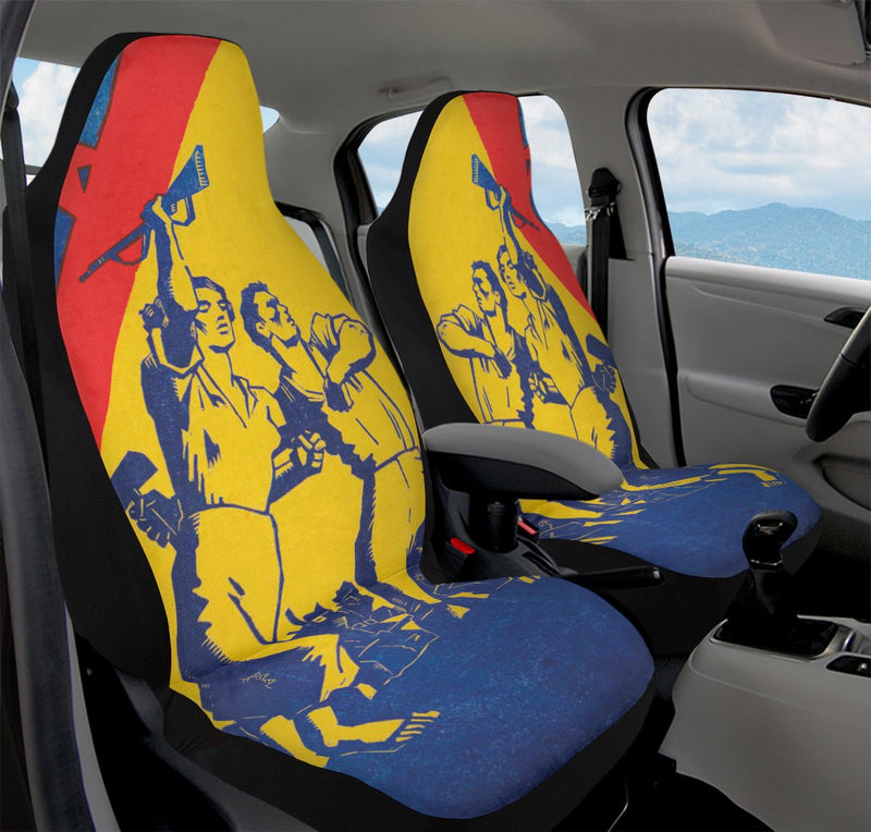 From the Ground We Rise Car Seat Cover - Jaded Lament