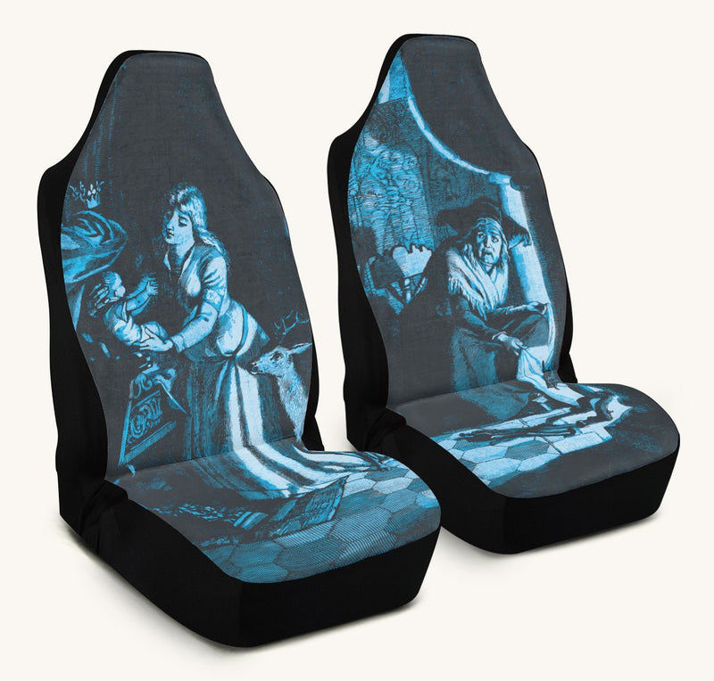 He Never Forgot Her Voice Car Seat Cover - Jaded Lament
