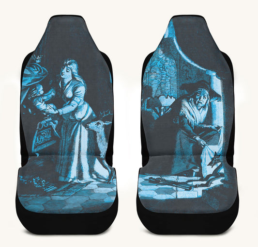He Never Forgot Her Voice Car Seat Cover - Jaded Lament