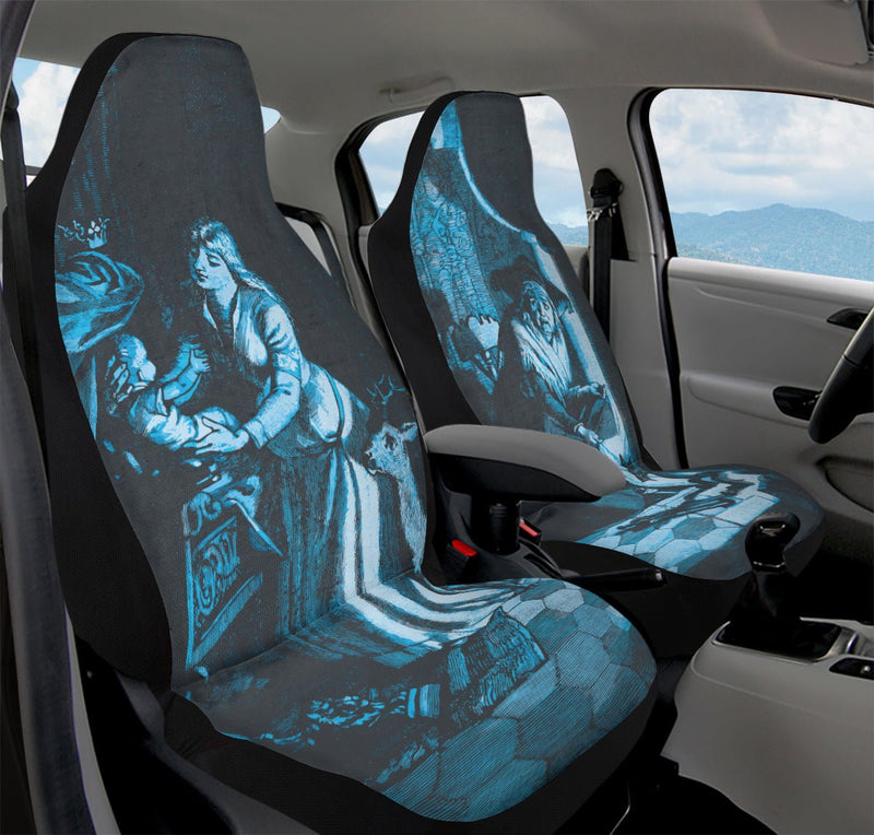 He Never Forgot Her Voice Car Seat Cover - Jaded Lament