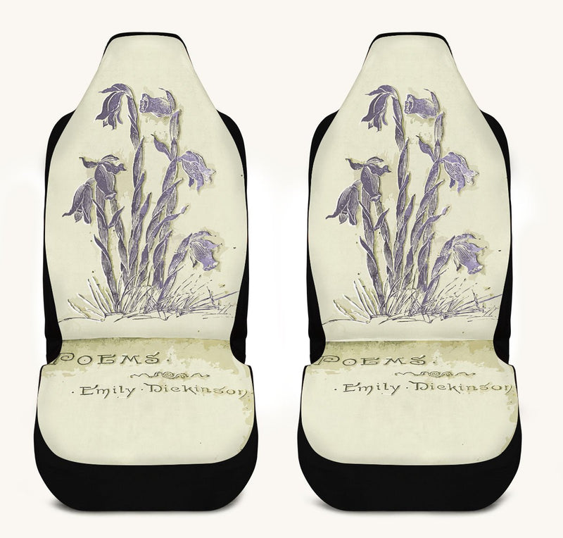 Hope Wears a Feather Emily Dickinson Car Seat Cover - Jaded Lament