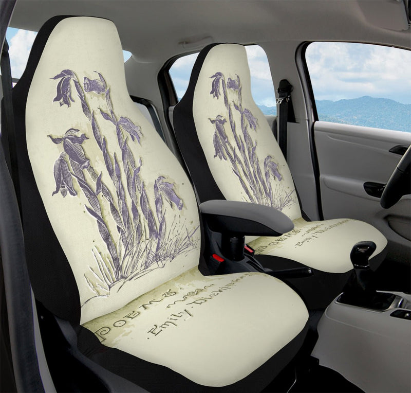 Hope Wears a Feather Emily Dickinson Car Seat Cover - Jaded Lament