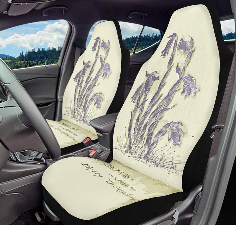 Hope Wears a Feather Emily Dickinson Car Seat Cover - Jaded Lament
