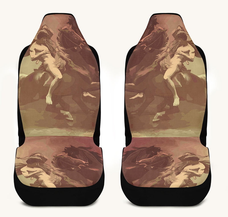 Horse of the Gods Car Seat Cover - Jaded Lament