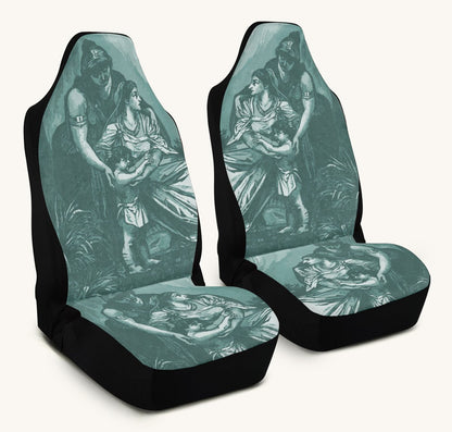 Last Plea of Iphigenia Car Seat Cover - Jaded Lament