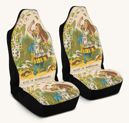 Let The Cards Fall Car Seat Cover - Jaded Lament