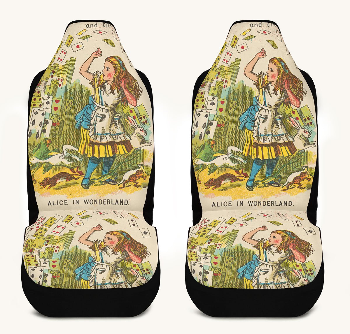 Let The Cards Fall Car Seat Cover - Jaded Lament