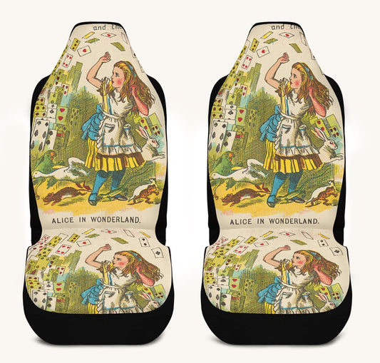 Let The Cards Fall Car Seat Cover - Jaded Lament