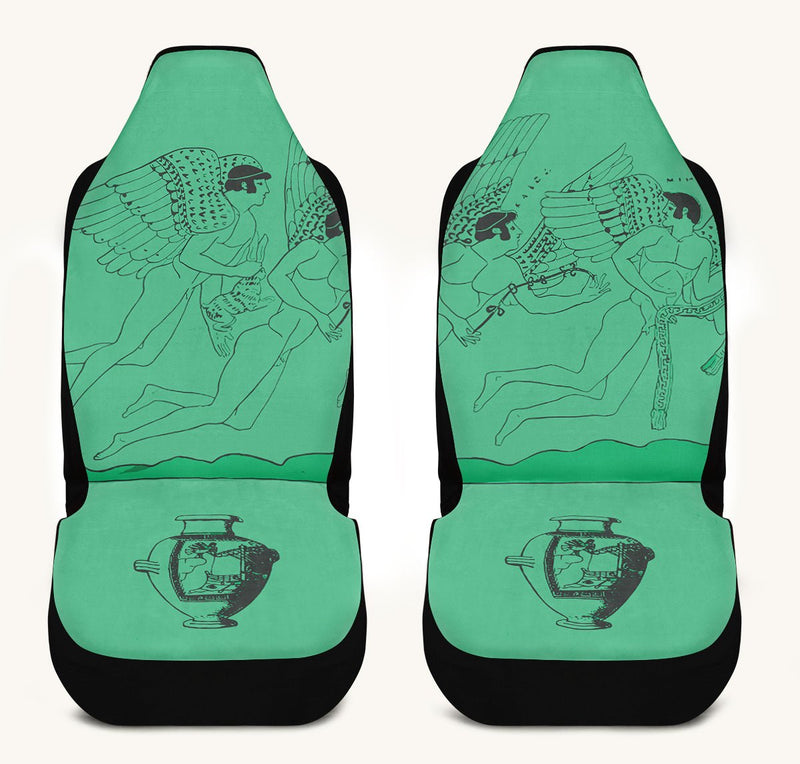 Love Gods in Flight Car Seat Cover - Jaded Lament