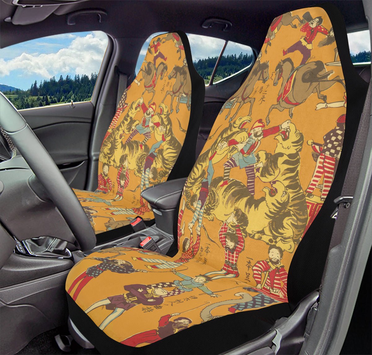 Mischief Parade Car Seat Cover - Jaded Lament