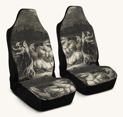 Night Ritual Car Seat Cover - Jaded Lament