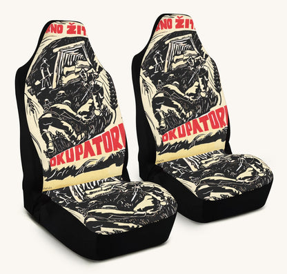 Not a Grain of Wheat to the Occupier Car Seat Cover - Jaded Lament