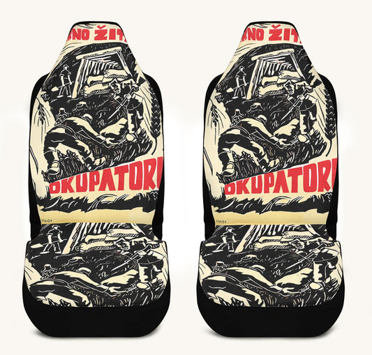 Not a Grain of Wheat to the Occupier Car Seat Cover - Jaded Lament