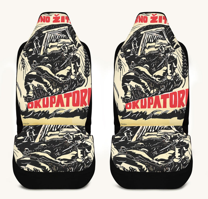 Not a Grain of Wheat to the Occupier Car Seat Cover - Jaded Lament