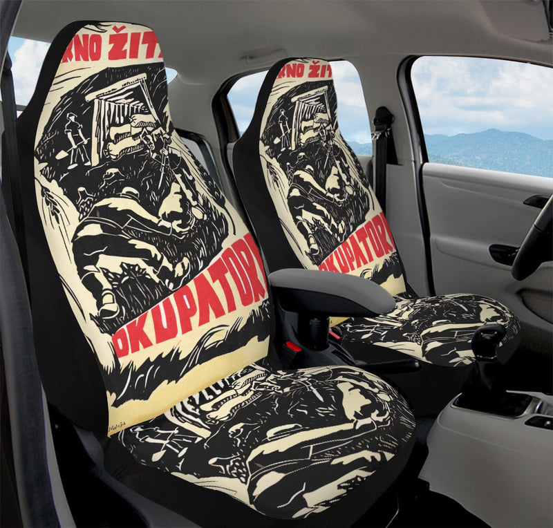 Not a Grain of Wheat to the Occupier Car Seat Cover - Jaded Lament