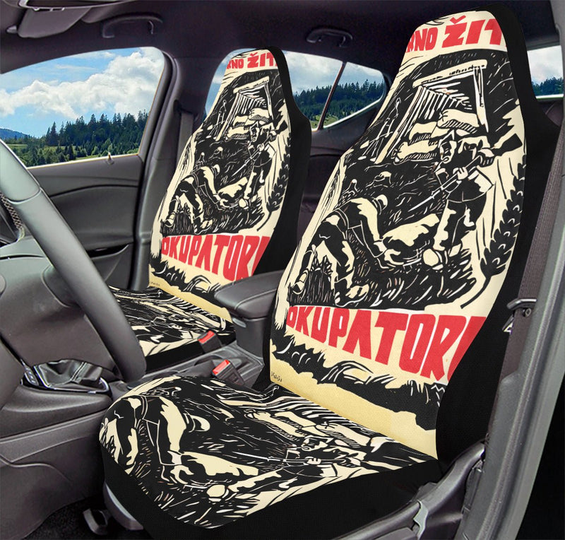 Not a Grain of Wheat to the Occupier Car Seat Cover - Jaded Lament