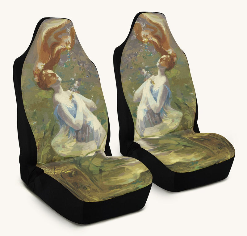 Ophelia In The River Car Seat Cover - Jaded Lament