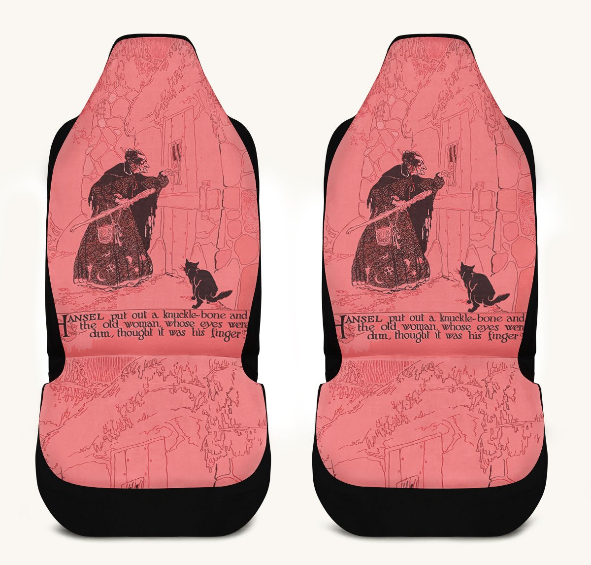 Play A Trick On A Witch Car Seat Cover - Jaded Lament