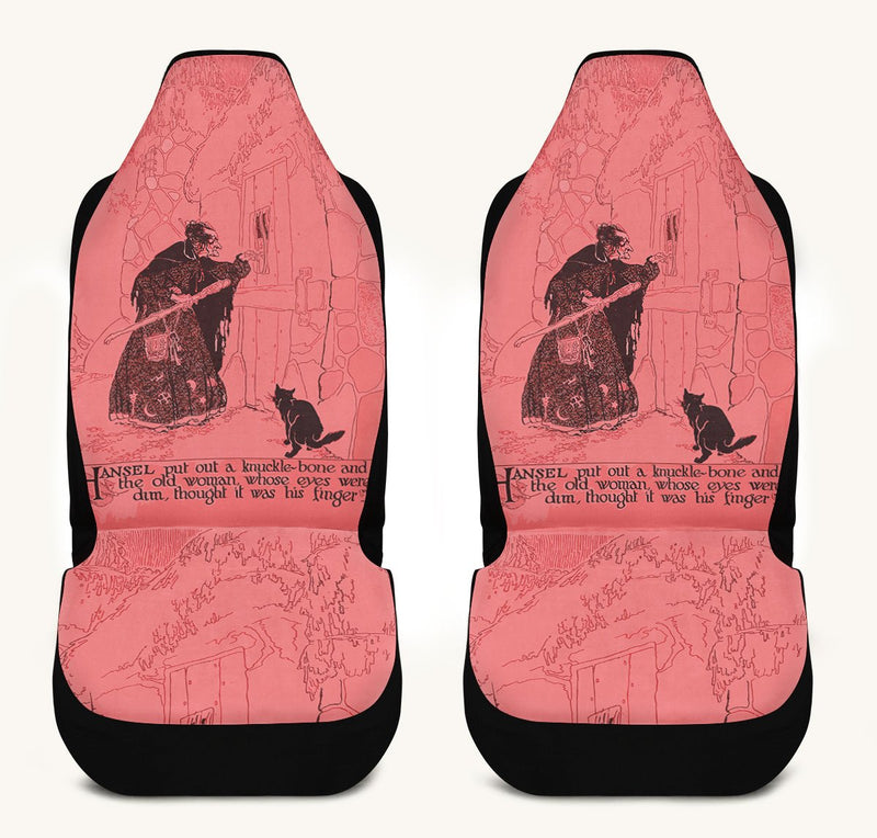 Play A Trick On A Witch Car Seat Cover - Jaded Lament