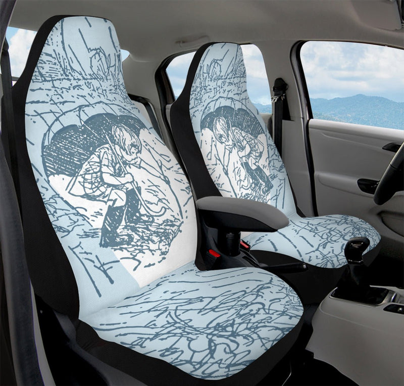 Rain Soaked Car Seat Cover - Jaded Lament
