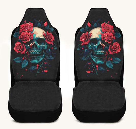Roses For The Dead Car Seat Cover - Jaded Lament