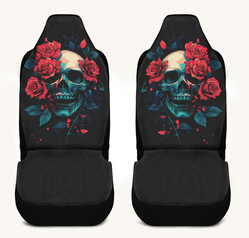 Roses For The Dead Car Seat Cover - Jaded Lament