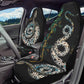 Serpent in Bloom Multi Color Car Seat Cover - Jaded Lament