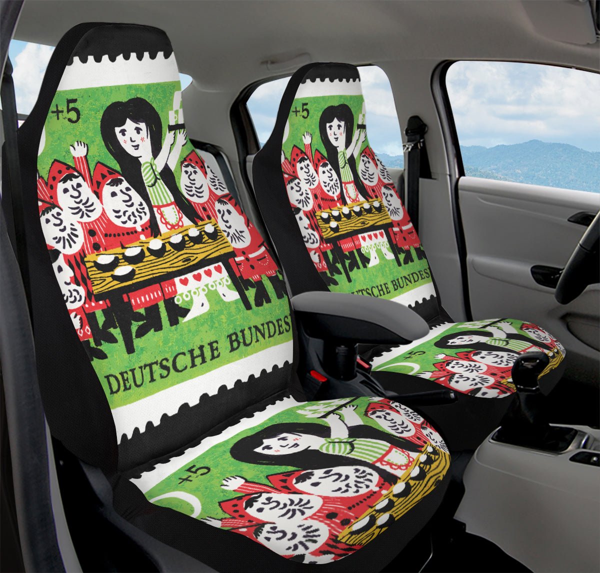Seven Voices One Heart Car Seat Cover - Jaded Lament
